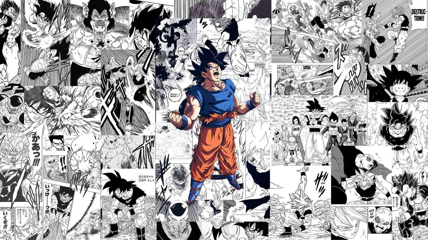 Manga Wall "Goku"
