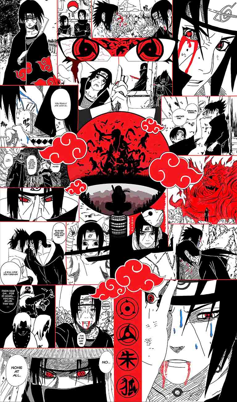 Manga Wall "Itachi"